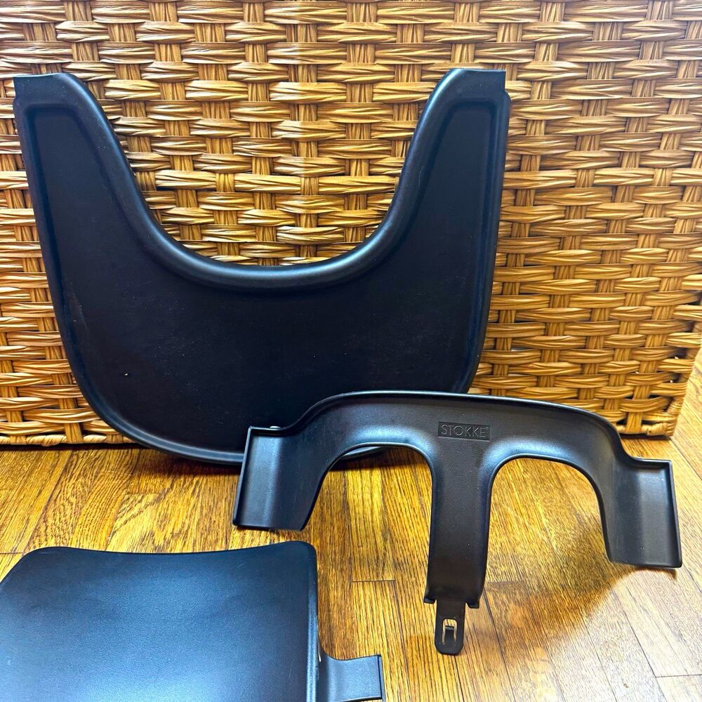 Stokke Black Trip Trapp Tray and Baby Seat